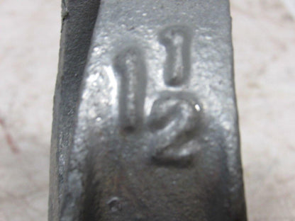 1-1/2" Conduit Pipe Tube Galvanized Malleable Iron Clamp Parallel Lot of 8