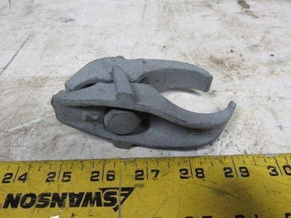 2" Conduit Pipe Tube Galvanized Malleable Iron Clamp Parallel Lot of 5