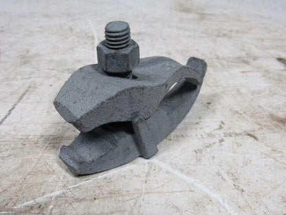 2" Conduit Pipe Tube Galvanized Malleable Iron Clamp Parallel Lot of 5