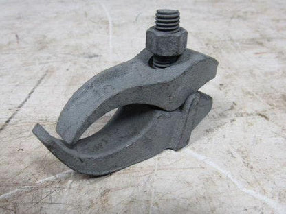 2" Conduit Pipe Tube Galvanized Malleable Iron Clamp Parallel Lot of 5