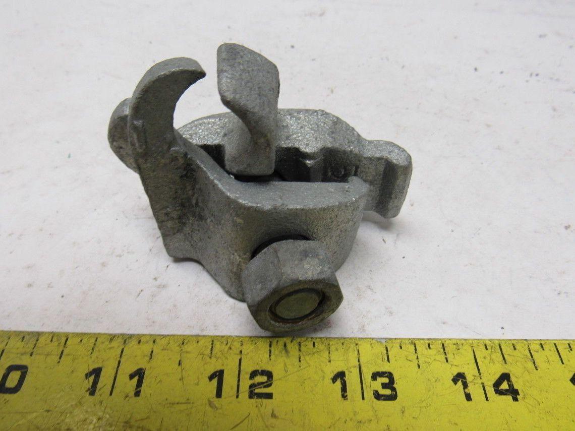 Steel City PC-50ET Galvanized Edge Type Rigid Conduit Clamp Lot Of 23