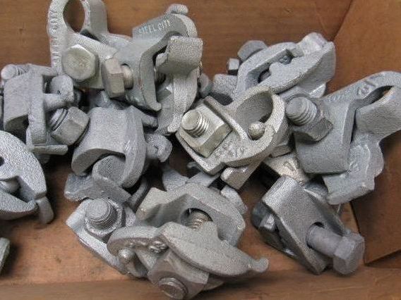 Steel City PC-50ET Galvanized Edge Type Rigid Conduit Clamp Lot Of 23