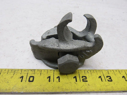 Steel City PC-50ET Galvanized Edge Type Rigid Conduit Clamp Lot Of 23