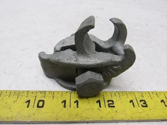 Steel City PC-50ET Galvanized Edge Type Rigid Conduit Clamp Lot Of 23
