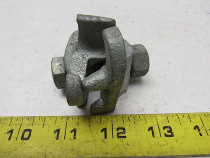Steel City PC-50ET Galvanized Edge Type Rigid Conduit Clamp Lot Of 23