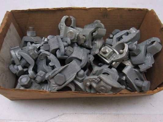 Steel City PC-50ET Galvanized Edge Type Rigid Conduit Clamp Lot Of 23
