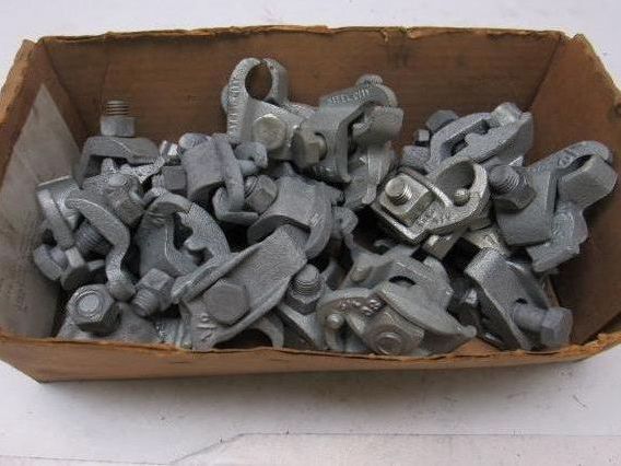 Steel City PC-50ET Galvanized Edge Type Rigid Conduit Clamp Lot Of 23