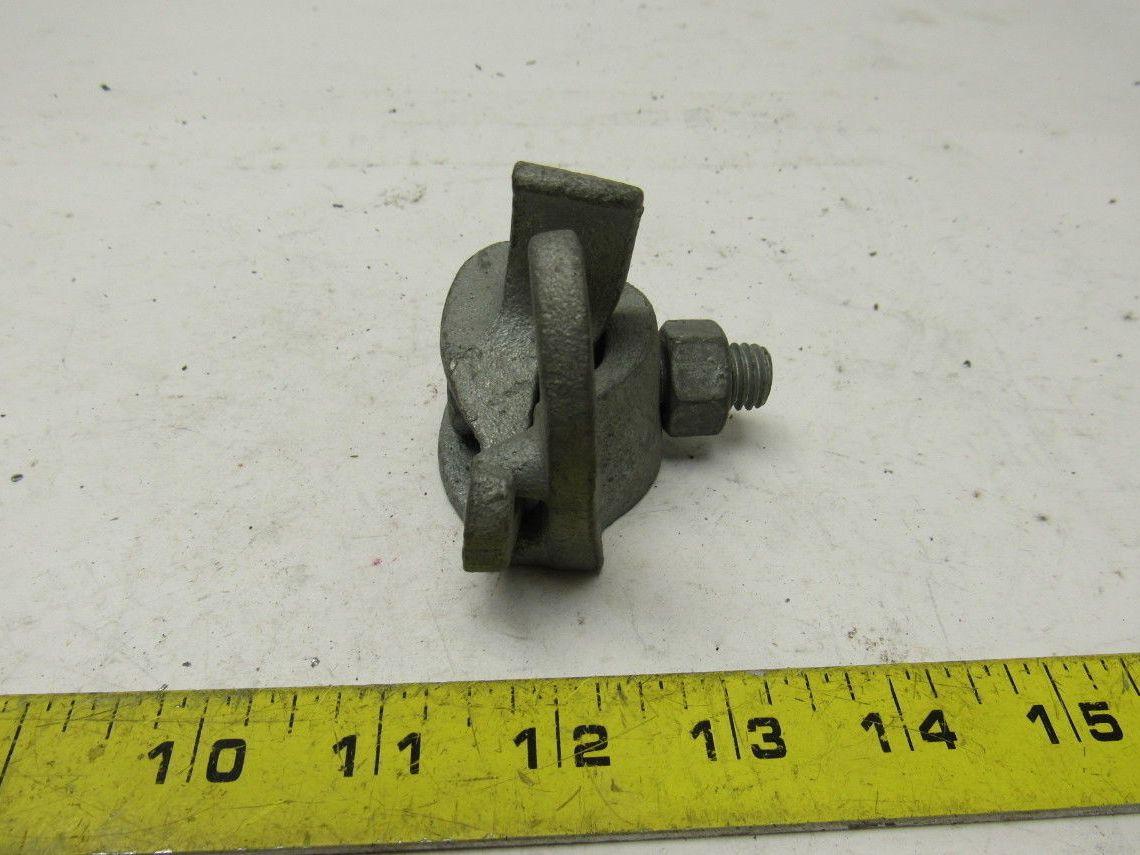 1" Galvanized Edge Type Rigid Conduit Clamp Lot Of 15