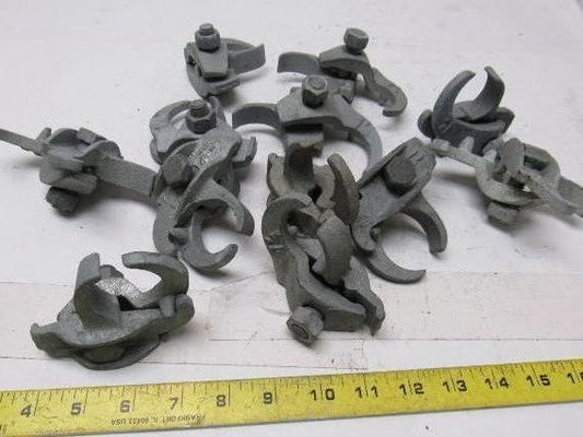 1-1/4" Galvanized Edge Type Rigid Conduit Clamp Lot Of 12