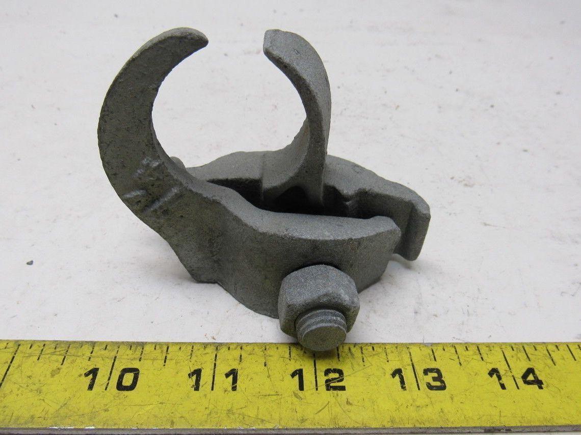 1-1/4" Galvanized Edge Type Rigid Conduit Clamp Lot Of 12