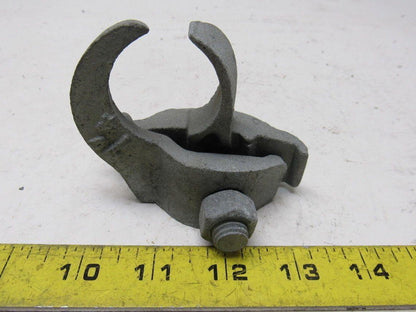 1-1/4" Galvanized Edge Type Rigid Conduit Clamp Lot Of 12