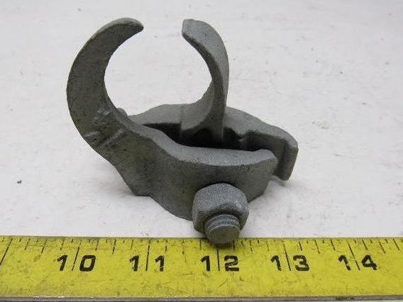 1-1/4" Galvanized Edge Type Rigid Conduit Clamp Lot Of 12