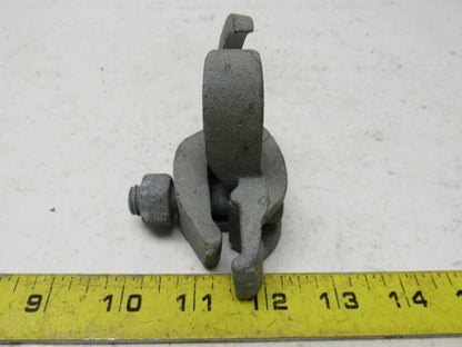 1-1/4" Galvanized Edge Type Rigid Conduit Clamp Lot Of 12