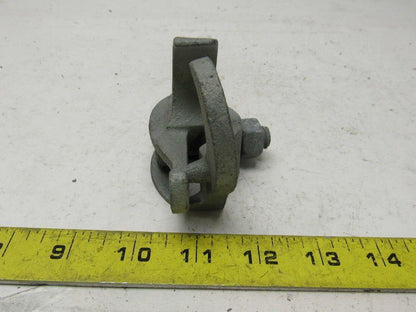 1-1/4" Galvanized Edge Type Rigid Conduit Clamp Lot Of 12