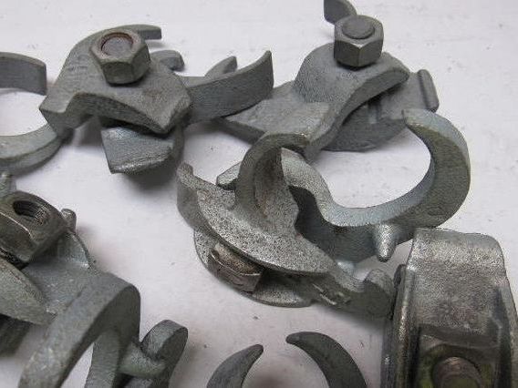 1-1/2" Galvanized Edge Type Rigid Conduit Clamp Lot Of 12