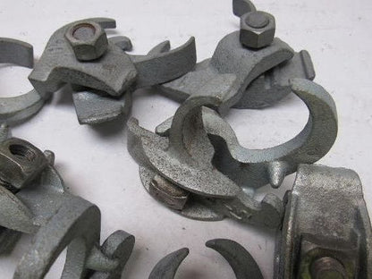 1-1/2" Galvanized Edge Type Rigid Conduit Clamp Lot Of 12