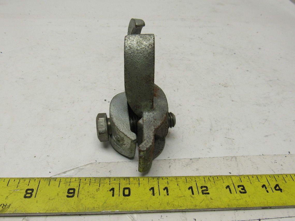 1-1/2" Galvanized Edge Type Rigid Conduit Clamp Lot Of 12