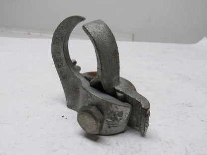 1-1/2" Galvanized Edge Type Rigid Conduit Clamp Lot Of 12