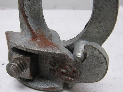 1-1/2" Galvanized Edge Type Rigid Conduit Clamp Lot Of 12