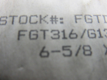 Durlon FGT316 150# 6" X 1/16" Flexible Graphite Flat Ring Gasket Lot Of 25