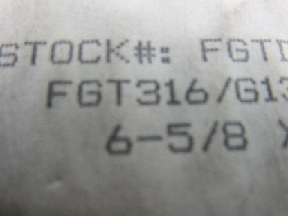 Durlon FGT316 150# 6" X 1/16" Flexible Graphite Flat Ring Gasket Lot Of 25