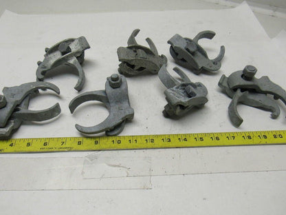 2" Galvanized Edge Type Rigid Conduit Clamp Lot Of 7