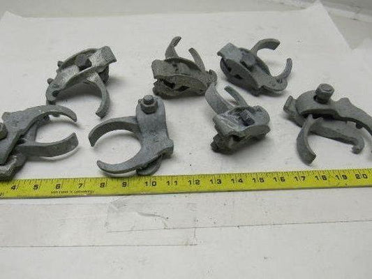 2" Galvanized Edge Type Rigid Conduit Clamp Lot Of 7