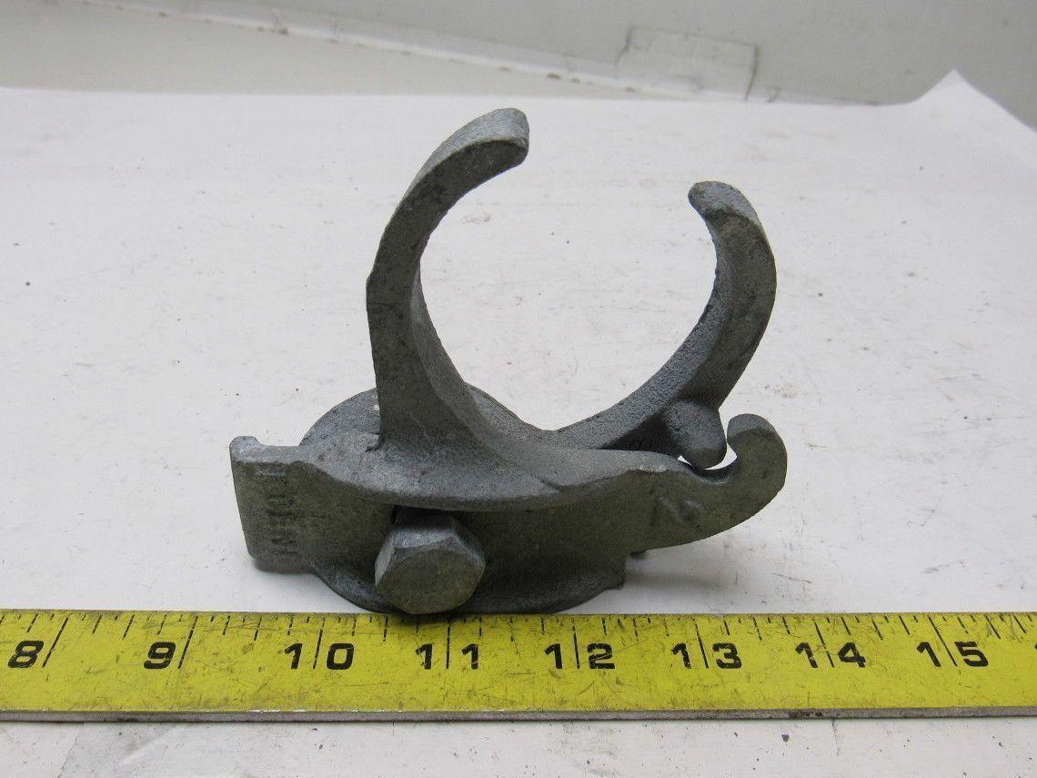 2" Galvanized Edge Type Rigid Conduit Clamp Lot Of 7