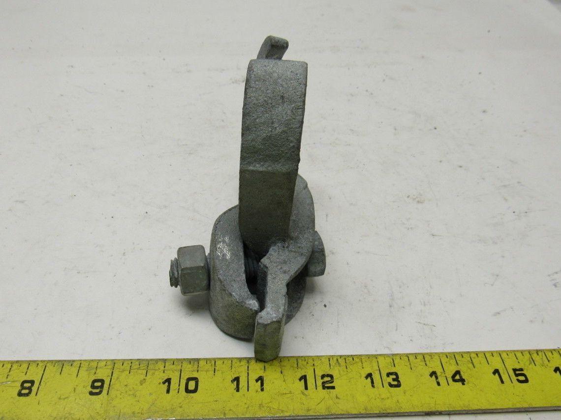 2" Galvanized Edge Type Rigid Conduit Clamp Lot Of 7