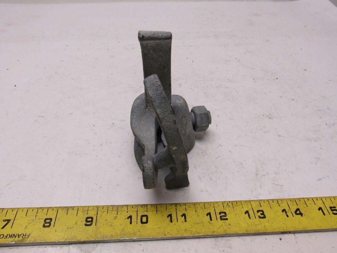 2" Galvanized Edge Type Rigid Conduit Clamp Lot Of 7