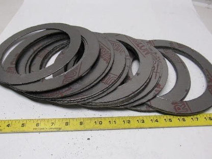 Durlon FGT316 150# 6" X 1/16" Flexible Graphite Flat Ring Gasket Lot Of 24