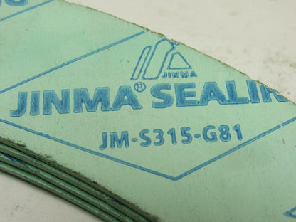 Jinma Sealing JM-S315-G81 10" 150 # Flat Ring Gasket 1/8" Lot of 4