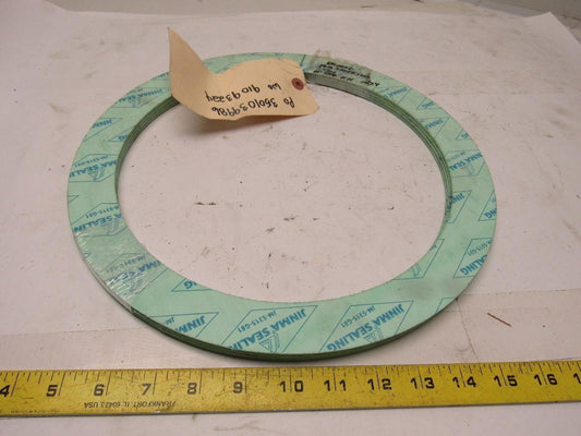 Jinma Sealing JM-S315-G81 10" 150 # Flat Ring Gasket 1/8" Lot of 4