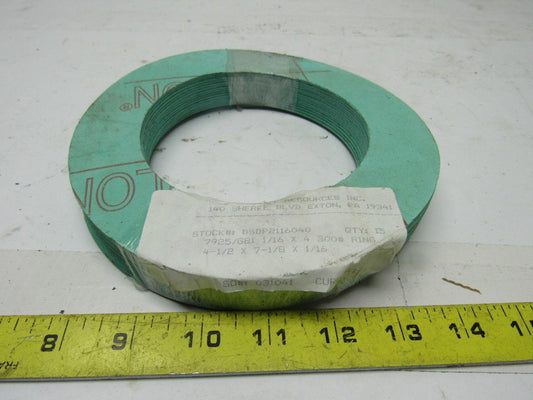Durlon 7925/G81 4" X 1/16" 300# Flat Ring Gasket Lot Of 15