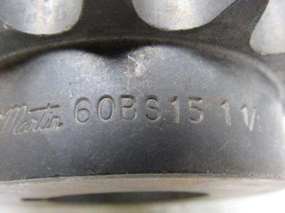 Martin 60BS15 1-1/2 Single Row 1-1/2" Bore To Size 15 Tooth Sprocket