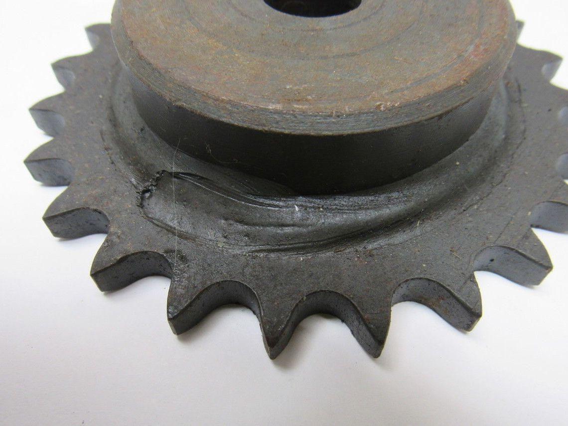424 #40 Single Row 5/8" Bore to Size 24 Tooth Sprocket