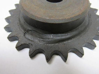 424 #40 Single Row 5/8" Bore to Size 24 Tooth Sprocket