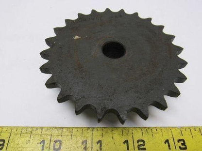 424 #40 Single Row 5/8" Bore to Size 24 Tooth Sprocket