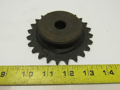 424 #40 Single Row 5/8" Bore to Size 24 Tooth Sprocket