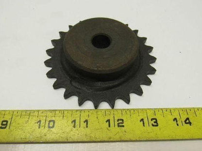 424 #40 Single Row 5/8" Bore to Size 24 Tooth Sprocket