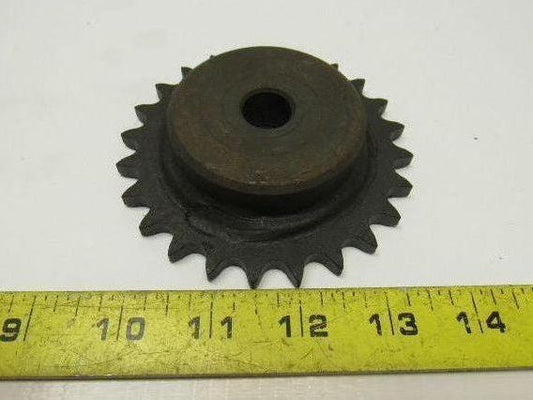 424 #40 Single Row 5/8" Bore to Size 24 Tooth Sprocket
