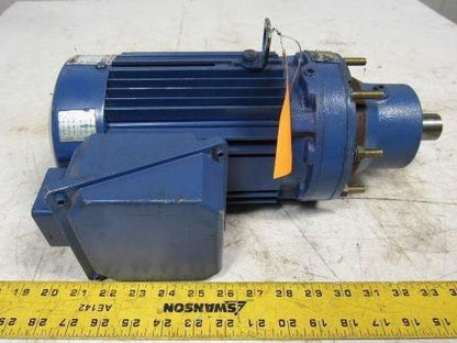 SM-CYCLO TC-FX & NMF1-4095YB-11 1HP 11:1 Gearmotor Speed Reducer 159.09 RPM Out