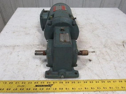 Reliance 079165-14-KX 50:1 Ratio Gearbox W/1/2HP 3PH 230/460V Electric Motor