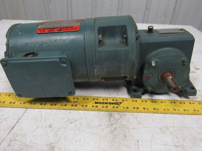 Reliance 079165-14-KX 50:1 Ratio Gearbox W/1/2HP 3PH 230/460V Electric Motor