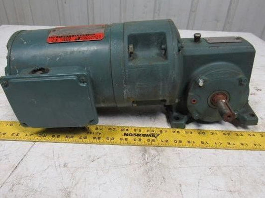Reliance 079165-14-KX 50:1 Ratio Gearbox W/1/2HP 3PH 230/460V Electric Motor
