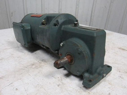 Reliance 079165-14-KX 50:1 Ratio Gearbox W/1/2HP 3PH 230/460V Electric Motor
