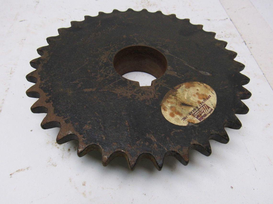 Martin 50B34 #50 Single Row 1-3/4" Keyed Bore 34 Tooth Sprocket