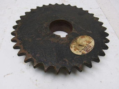 Martin 50B34 #50 Single Row 1-3/4" Keyed Bore 34 Tooth Sprocket