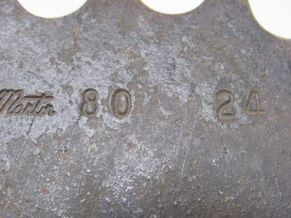 Martin 8024 #80 Single Sprocket Row 1-7/16" Keyed Bore 24 Tooth