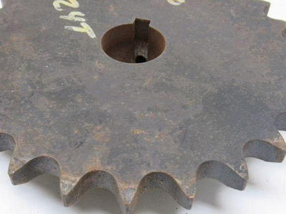 Martin 8024 #80 Single Sprocket Row 1-7/16" Keyed Bore 24 Tooth